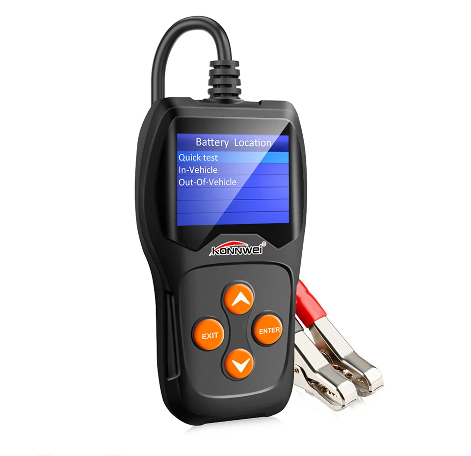 KONNWEI KW600 12V Car Battery Detector Auto Battery Testing Car Diagnostic Equipment