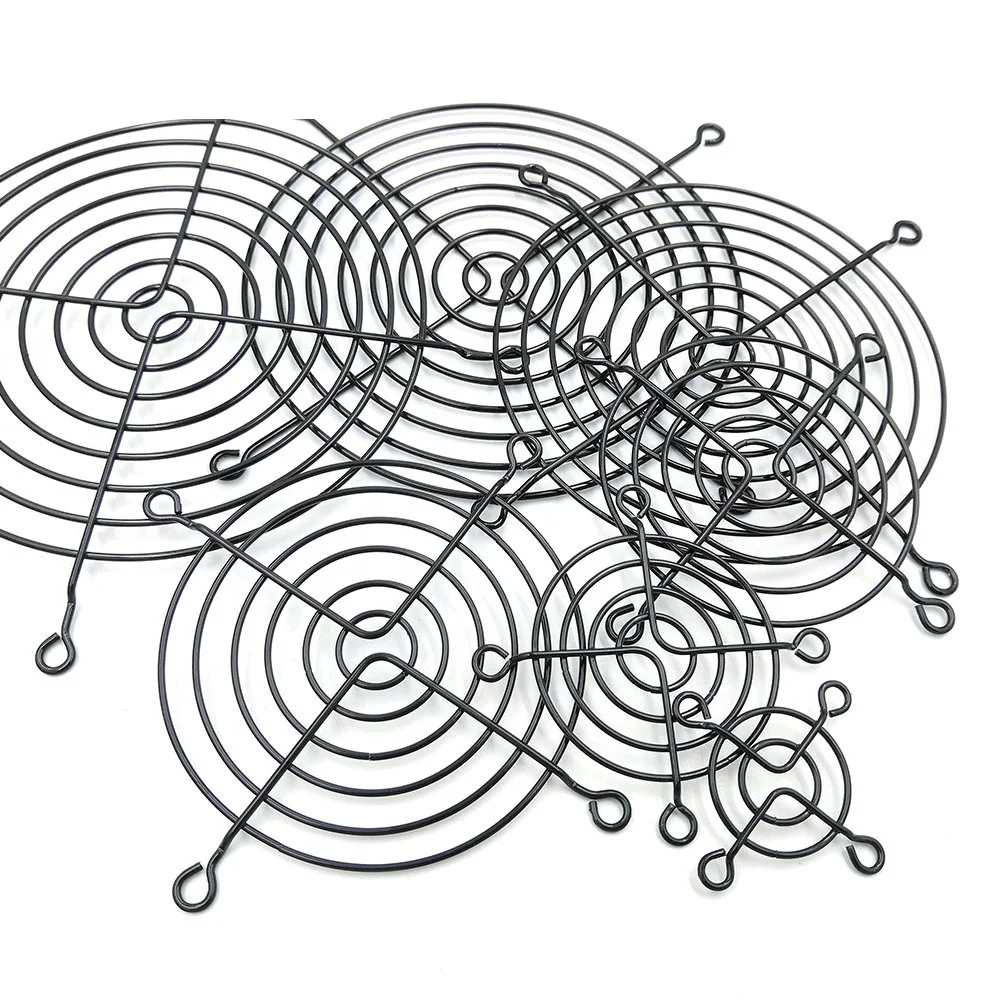 Металлические накладки на пальцы хромированный охлаждающий вентилятор для цп пк 12 см T2T KD5 KD6 KA3 Z15 металлическая сетчатая Накладка вентилятора