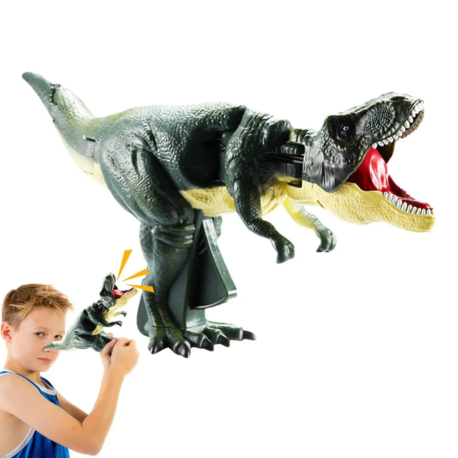 RTS 2024 Creative Realistic Dinosaur Robot Hands Decompression Toy  hot selling tiktok body twisted dinosaur toy