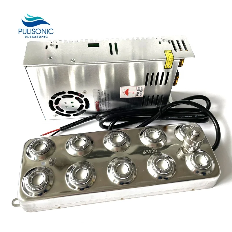 Ультразвуковой генератор тумана, 1,7 МГц, 48 В постоянного тока, генератор тумана для бассейна, ландшафта, детали ультразвукового увлажнителя