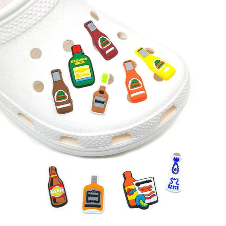 new shoe charm custom mexican style pvc shoe charms buckles fashion accessories soft rubber for croc shoes
