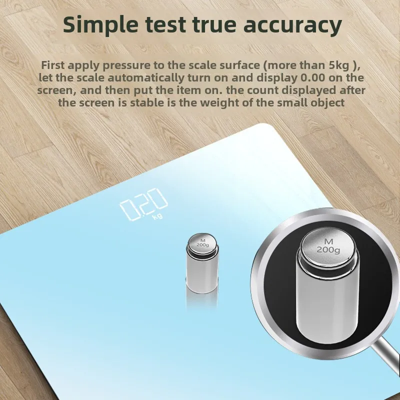 Professional Smart Scale Home Intelligent Body Fat Scale Small Weighing Electronic Human Body Charging Scale