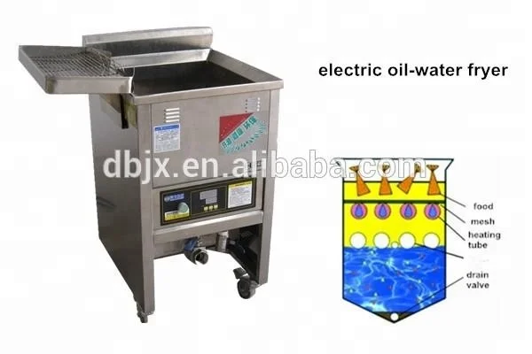 deep frying machine for fried food oil water deep frying machine