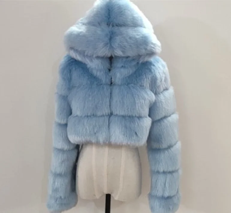 
Women Jackets And Coats 2020 Fox Fur Coat For Women Clothes Trendy Plus Size Winter Short Fur Coats For Ladies 