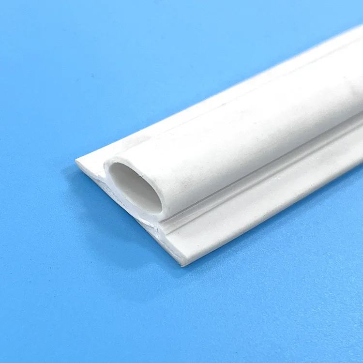 Outdoor Plastic Custom Flexible PVC Profiles Strip Extrusion by Manufacturer Awning Rail Pvc Profile