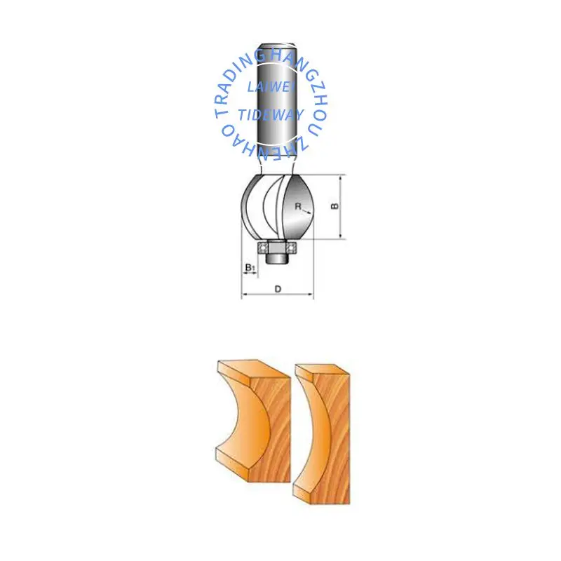 Фреза TIDEWAY ZLC1504, насадка для бокового пальца типа серп-фермы, инструменты для деревообработки, ручные режущие станки с ЧПУ, инструменты для автомобиля