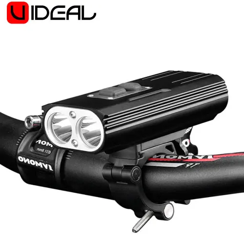 High Bright 1800 Lumens 3400mAh bicycle headlight led Bike Light For Bicycle