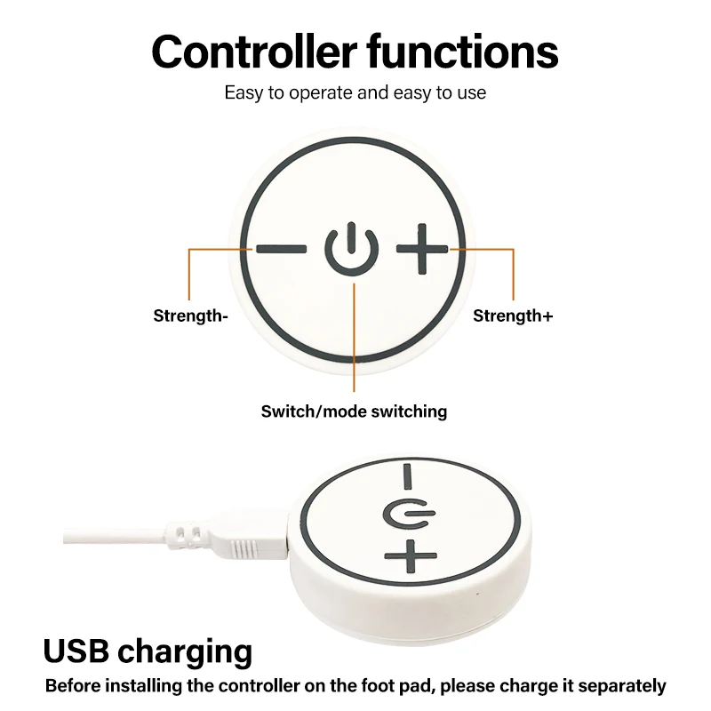 Hot Sale Pain Relieving Electric Foot Massager Foot Acupressure Massage Mat Ems Foot Massager Pad