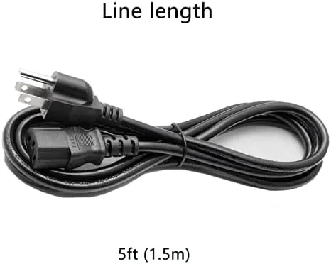 Wholesale US Plug AC Computer Power Cable C13 Copper Cord For Electric Machine pc power cable for hair straightener