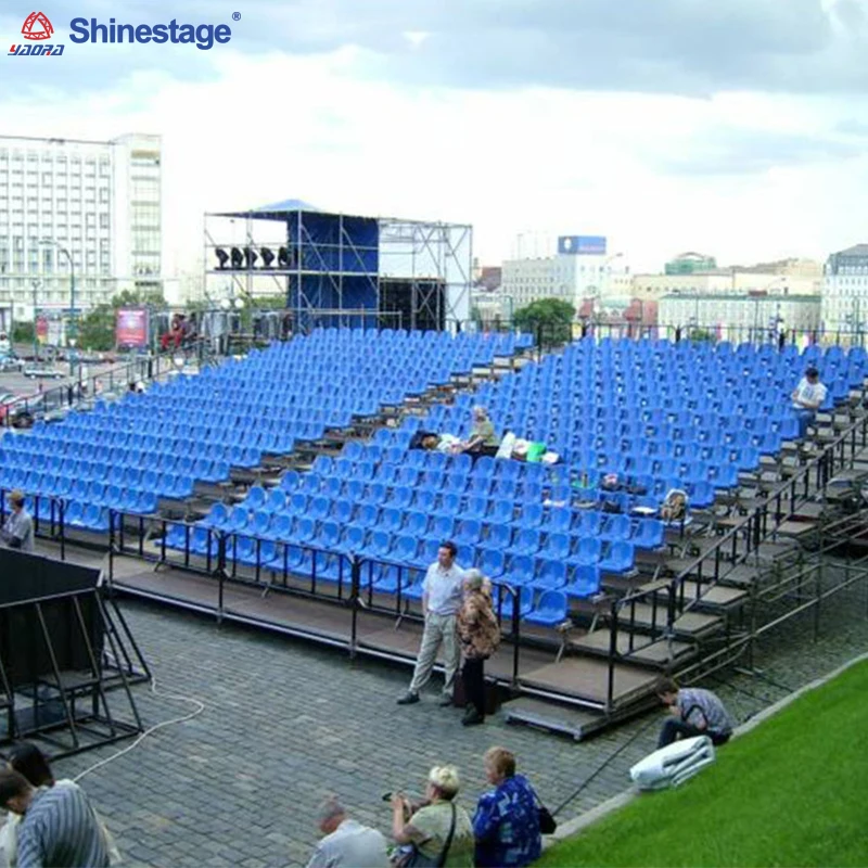 sports grandstand seating metal bleacher tribune football soccer school gradas gimnasio stadium outdoor bleacher