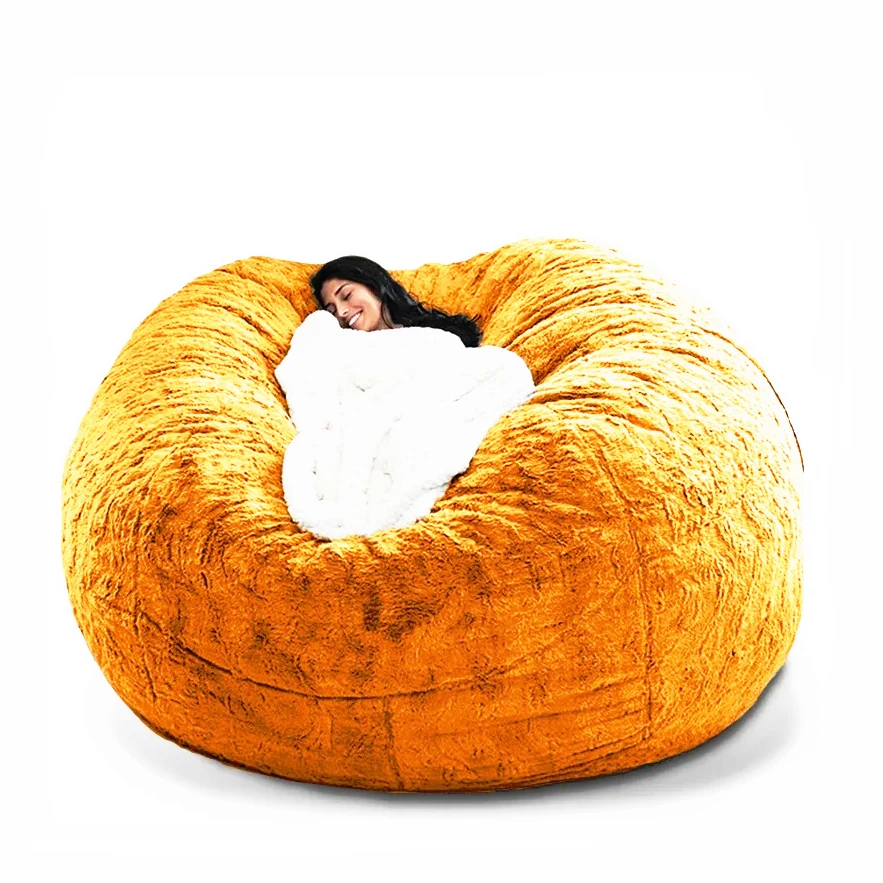 chair custom livingcustom living room lazy sofa bed huge bean bag chair 10ft fur