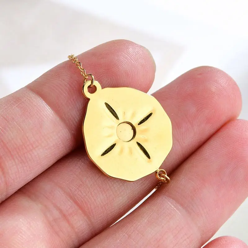 Fashion gold silver stainless steel eye bracelet For Women wholesale N2107293