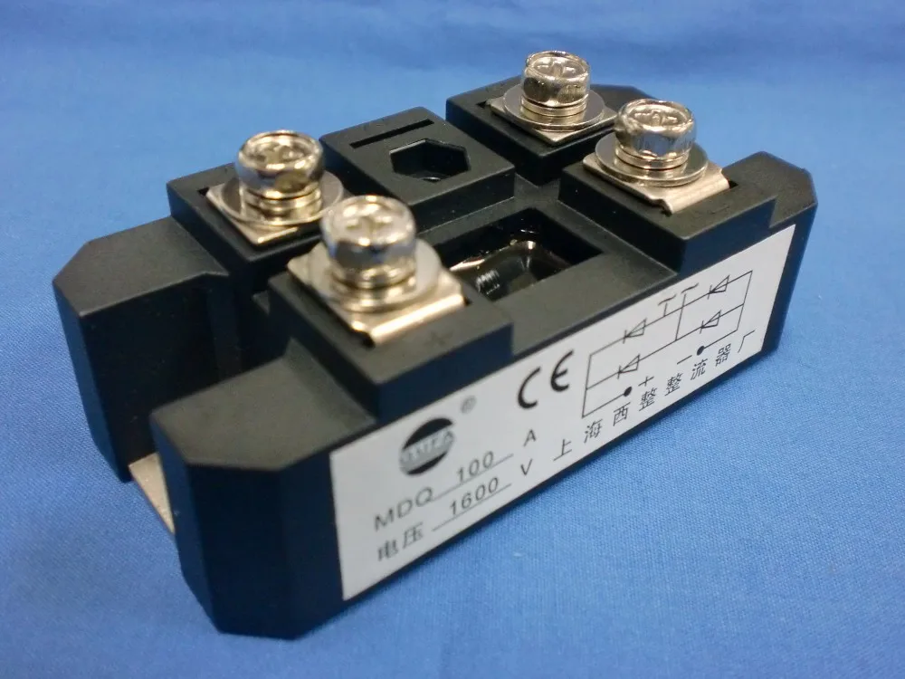 High Quality Single Phase DIODE Rectifier Bridge Module MDQ100A 1000V MDQ 100A