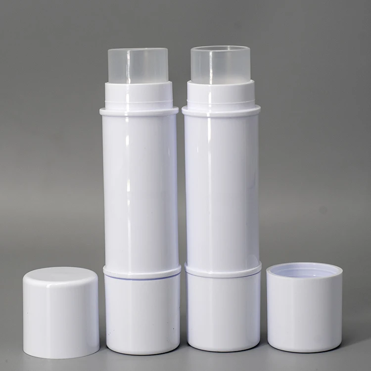 customized refillable oval deodorant stick container travel deodorant tube empty