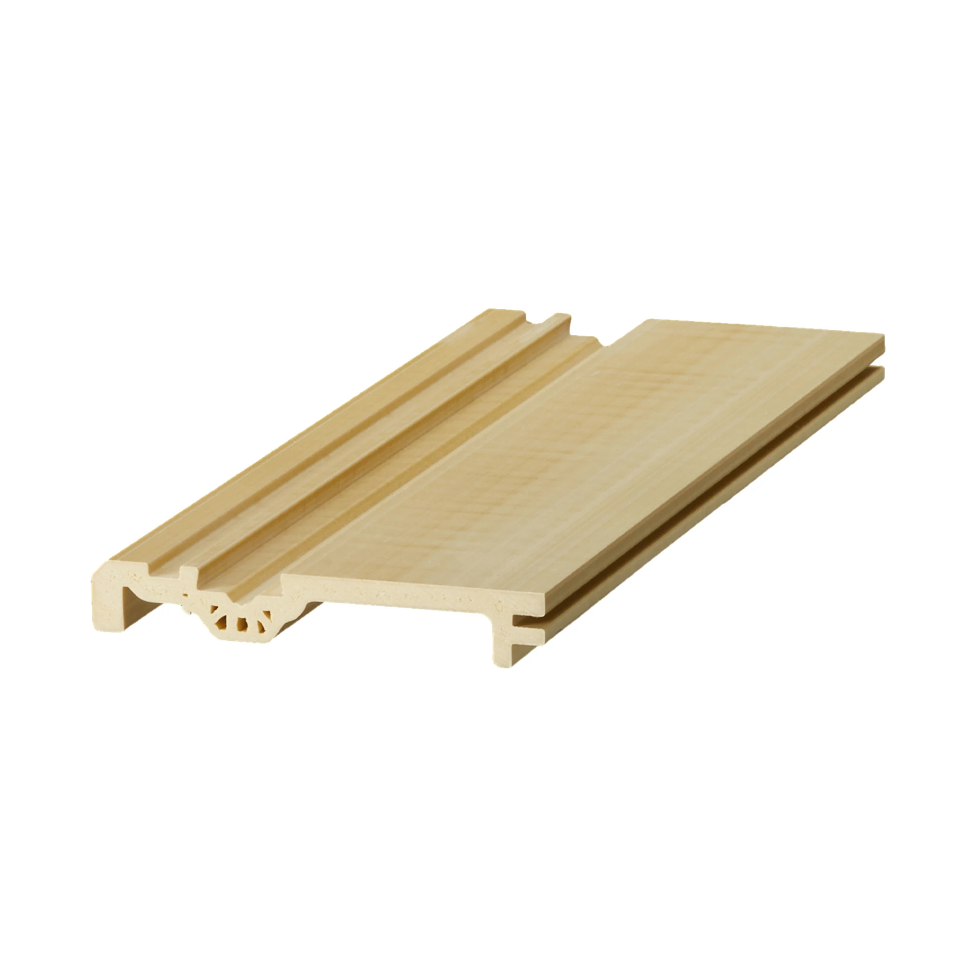 Custom Building waterproof wpc wood plastic composite skirting board for home interior