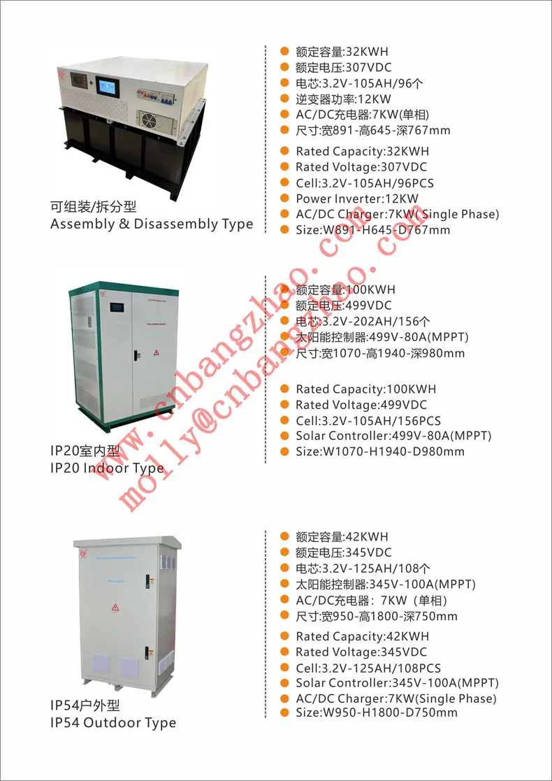 Mobile BESS 128kwh hybrid battery energy storage system for power off grid construction sites tower cranes