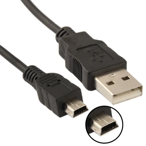 Wholesale Mini 5pin B Usb to Cable Mini 5pin Usb Cable Cord 5pin 0.5m 0.7m 1m 2m 3m