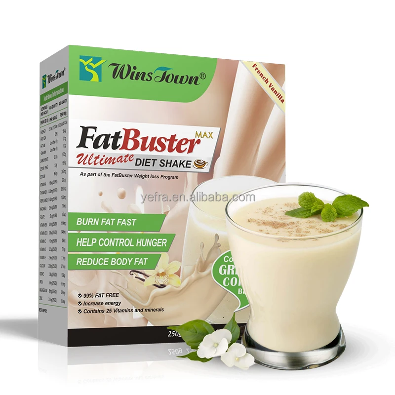 Diet milkshake Fat Buster blaster Meal Replacement Nutrition Shake Diet Skimmed Milk Shake Powder