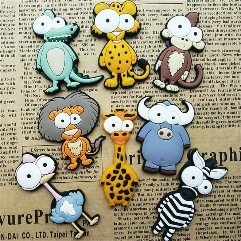 Cheap Design Wholesale 3D Cartoon Customized Food Fridge Magnet