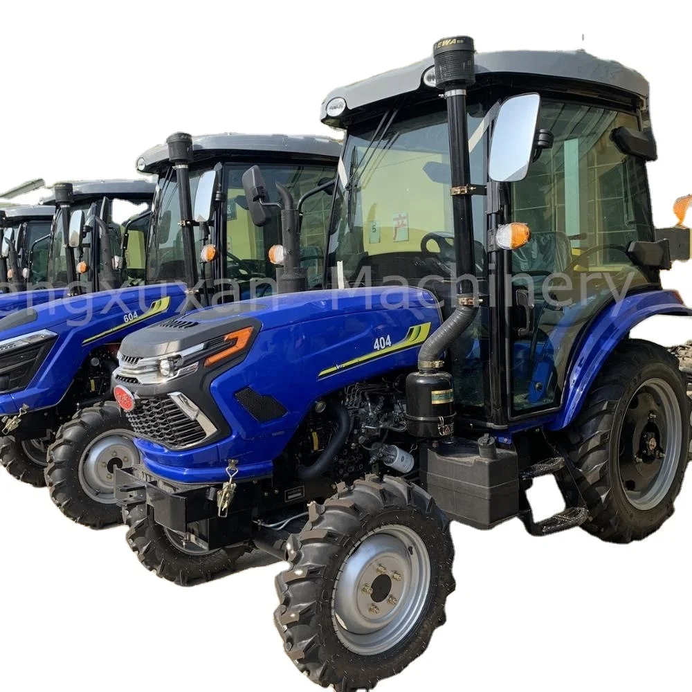 Сельскохозяйственная машина 60hp сельскохозяйственный трактор на