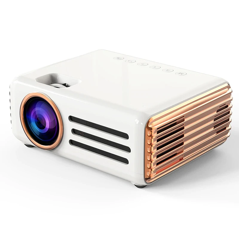 [2022 New Design Mini 1080P Projector] Factory OEM LCD LED Android 9.0 Full HD LED LCD Portable Home Theater Projector