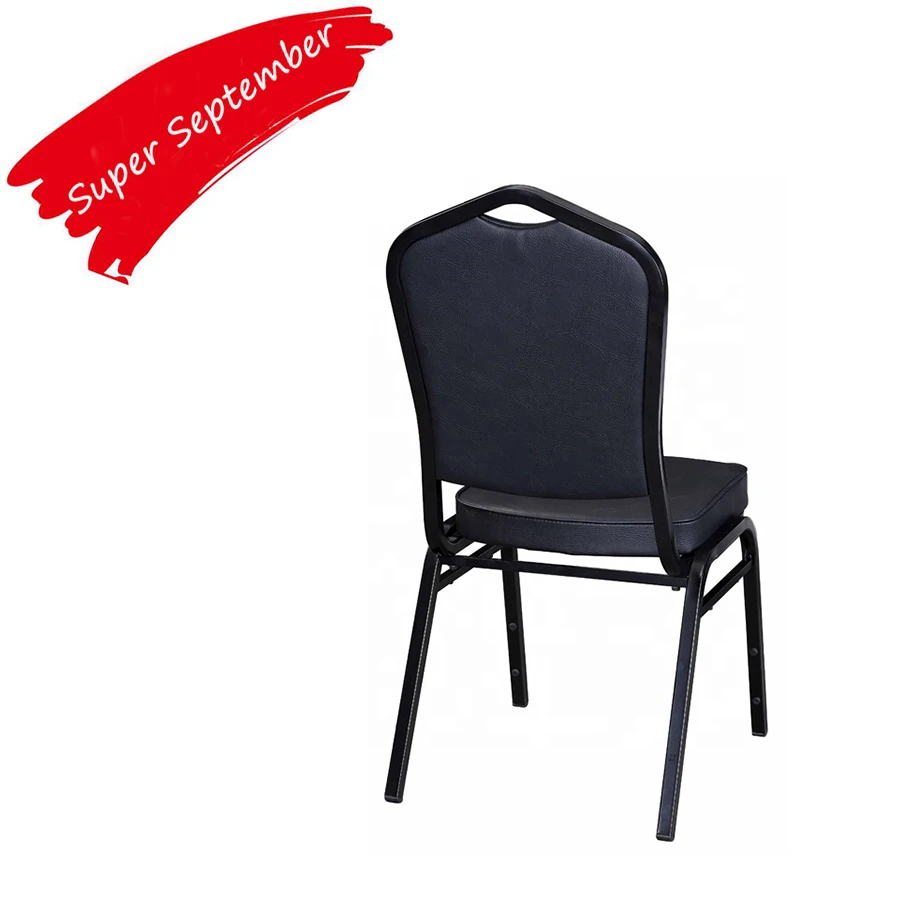 Commercial Banquet Stackable Wedding Chairs Metal Event Chairs For Wedding