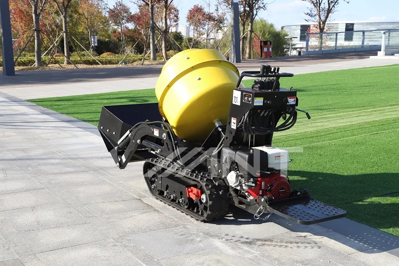 300 кг небольшой емкости цементный грузовик 13 5 Hp мини бензиновый двигатель портативный мобильный Бетономешалка
