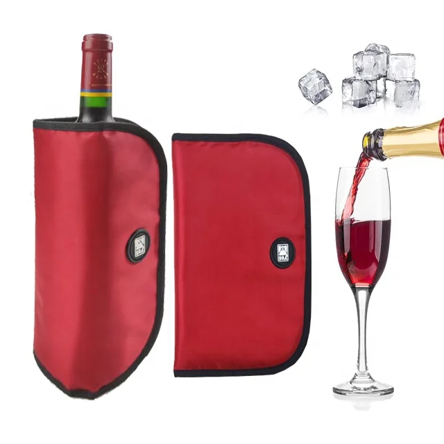 Gel Wine Cooler Sleeve  Freezable  Coolers for Wine Ice Bottle Cooler