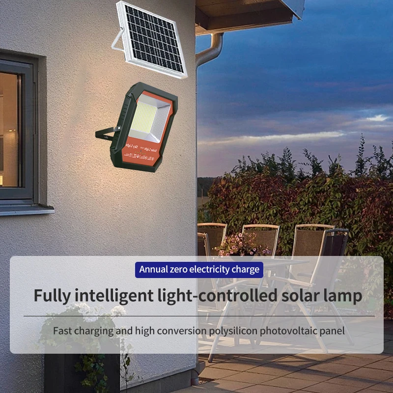 Solar Street Lights Outdoor Parking Lot Lights, Dusk to Dawn Motion Sensor, Waterproof, Solar Street Light Outdoor