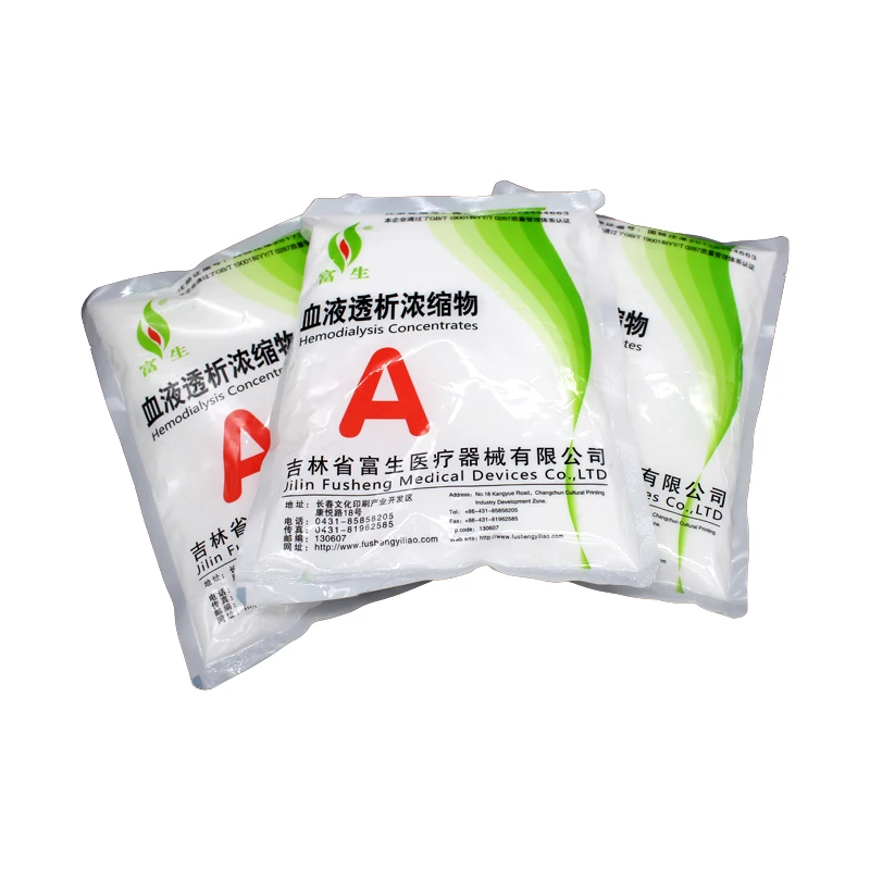 Home Use Hamodialyse Konzentrat Bicarbonate Concentrated Ab Dialysis Powder For Dialysis Machine Hemodialysis