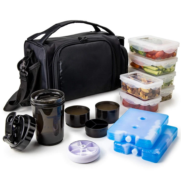 Lunchbags Insulated Lancheira Infantil Reusable Water Proof Gym Food Bag Insulated Luxurious Meal Prep Bag Waterproof