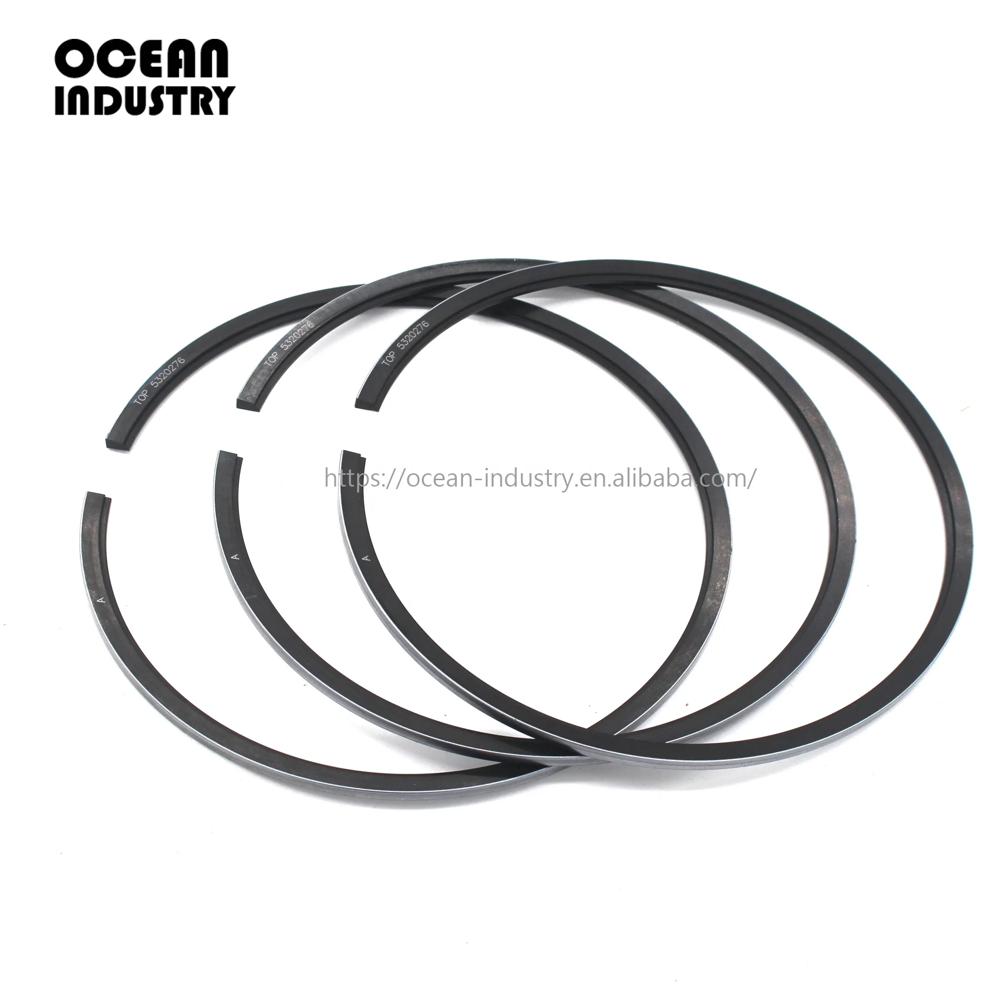 5320276 6D114 Piston compression ring for excavator apply to PC380LC-8 PC300-8 PC350-8 PC360-8