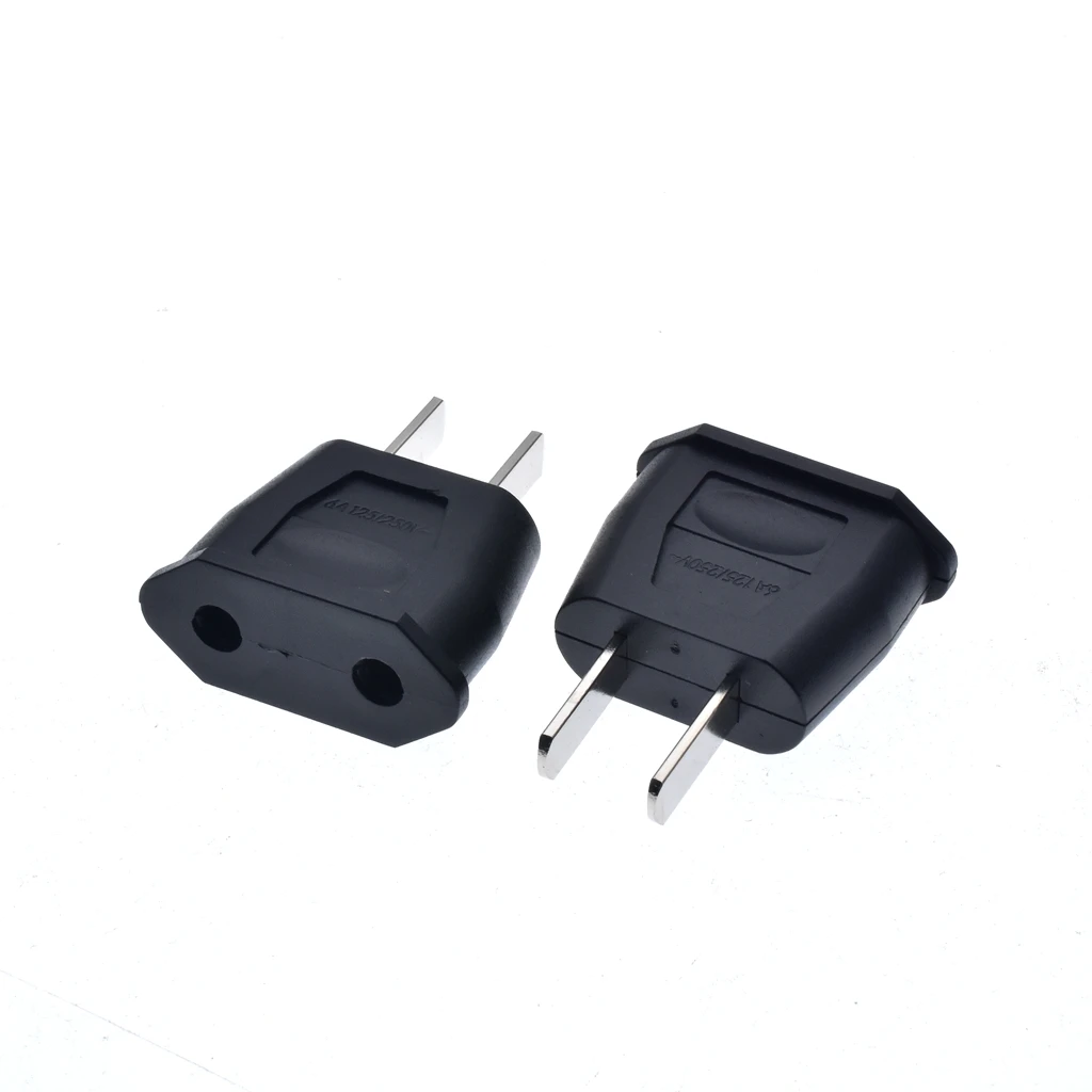 EU Power Cord Cable To 2 Pin US JP CN Plug Adapter EU European To US American Japan China Travel Adapter Electrical Socket