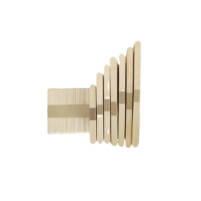 Hot Sale Disposable Birch Wood Popsicle Sticks Ice Cream Sticks