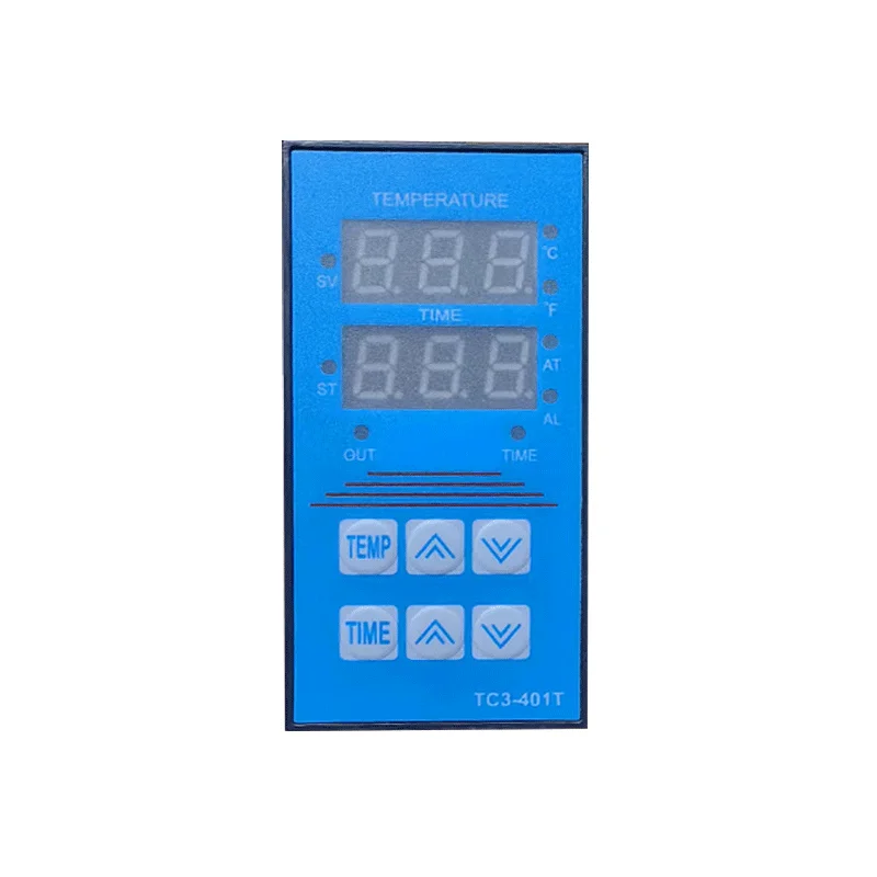 Black sublimation machine digital controller heat press machine temperature time control box 220V