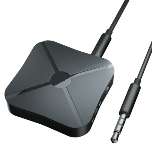 BT4.2V Hands Free Receiver 2 in 1 BT Wireless Audio Transmitter Receiver 4.2 Blue tooth Adapter for TV Car