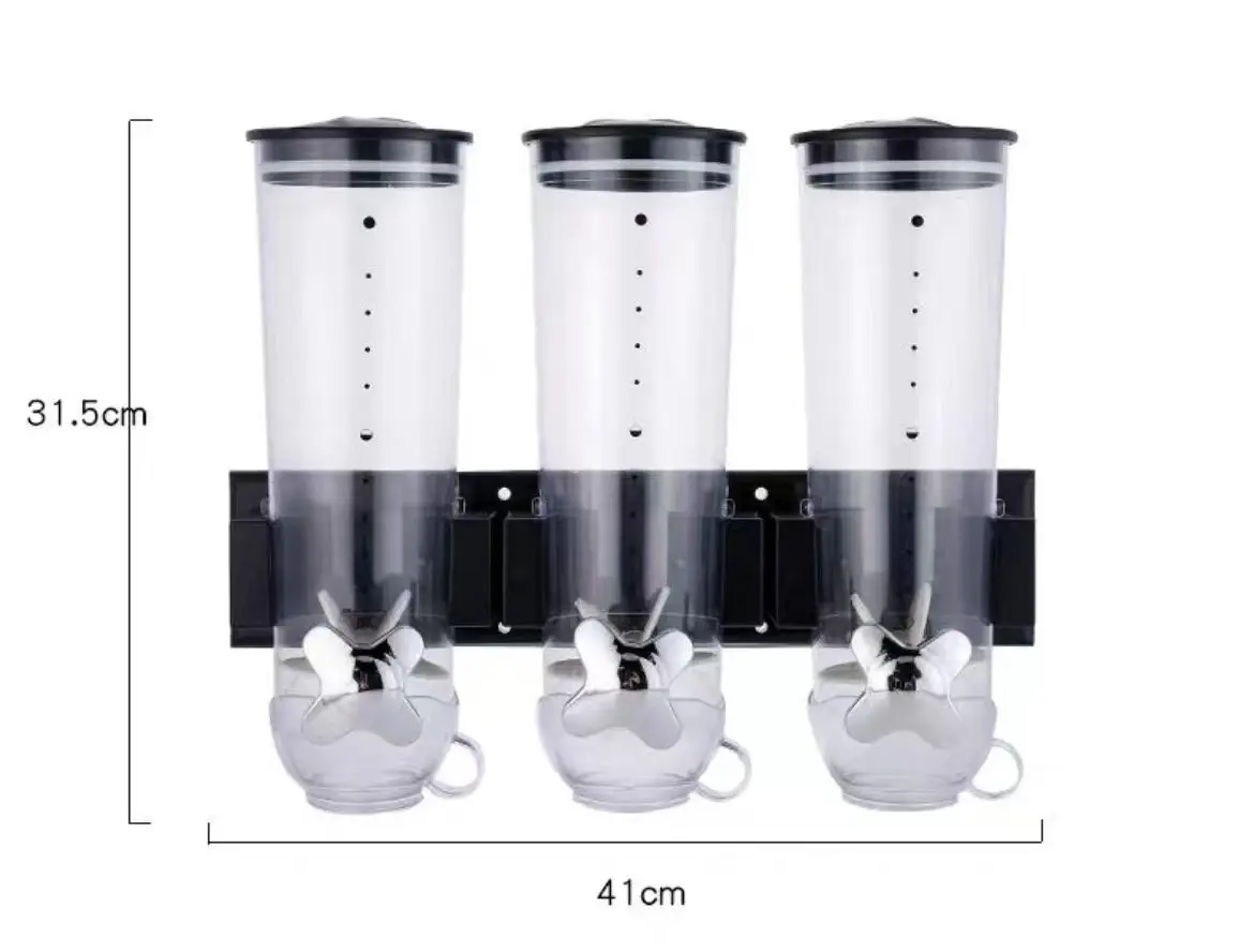 Wholesale wall single double grain cereal dispenser
