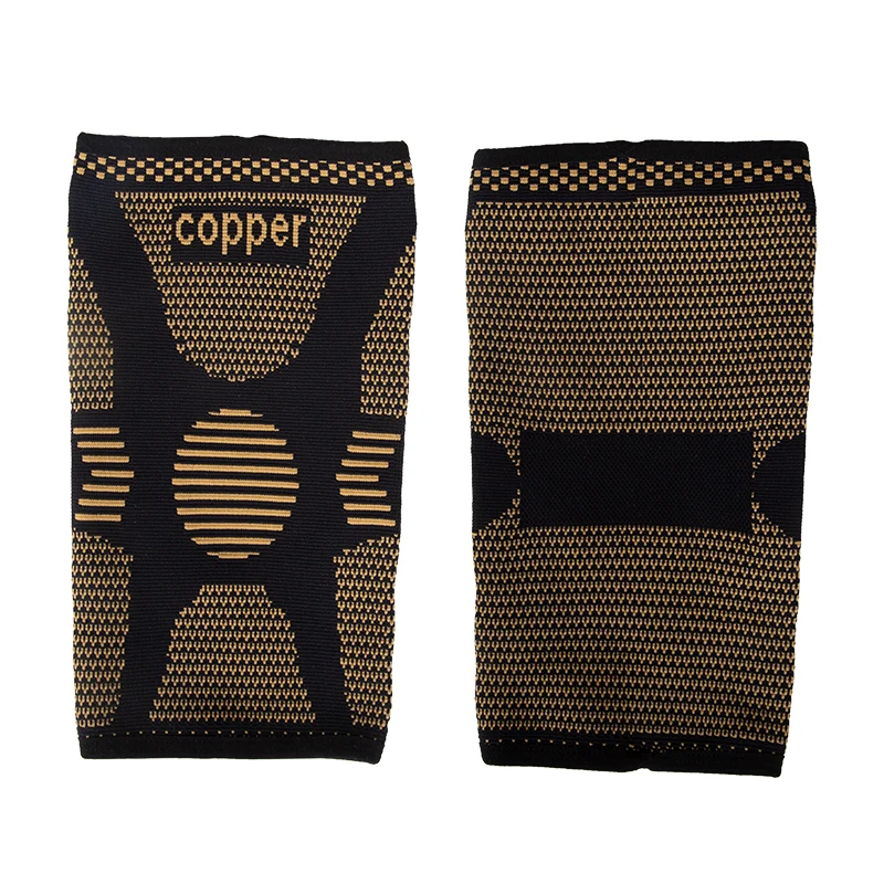 Bases 2024 Band Copper Nylon Protective Knee Brace Support Compression Sleeve Knee Pad Wrap Volleyball knee pads for arthritis