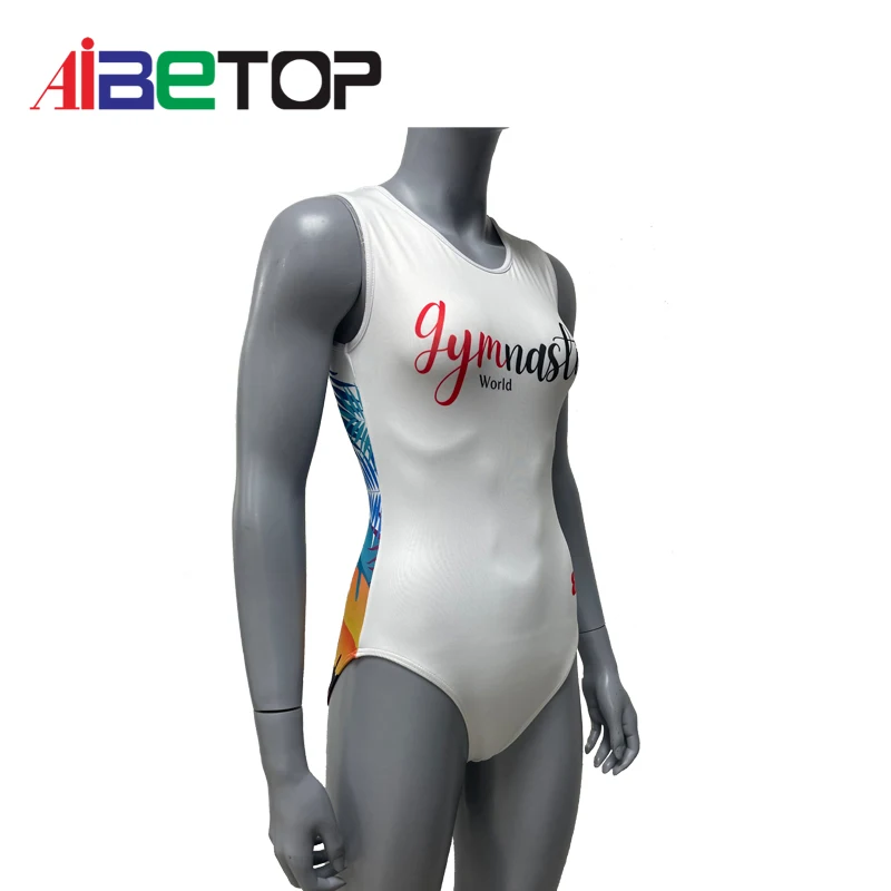 Cotton Spandex Gymnastics Leotards Gymnastics Dancing Bodysuit