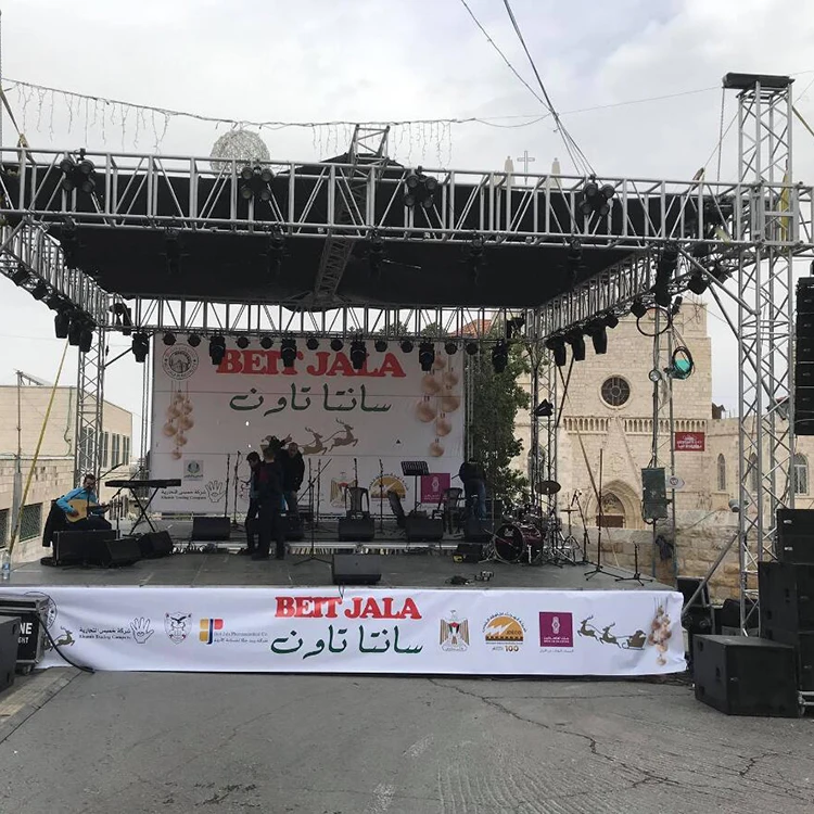 Truss escenario tower antenna truss accessories lighting flying truss indoor stadium