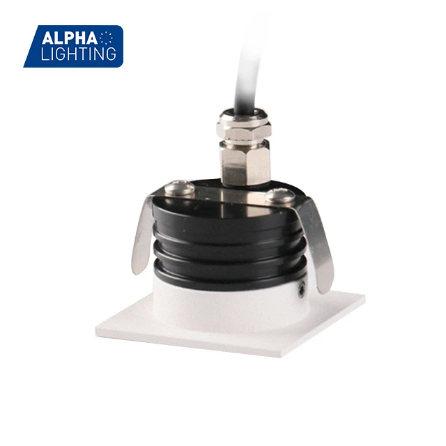 1w/2w mini led downlight high quality led step light for stair underground light  Alpha Lighting
