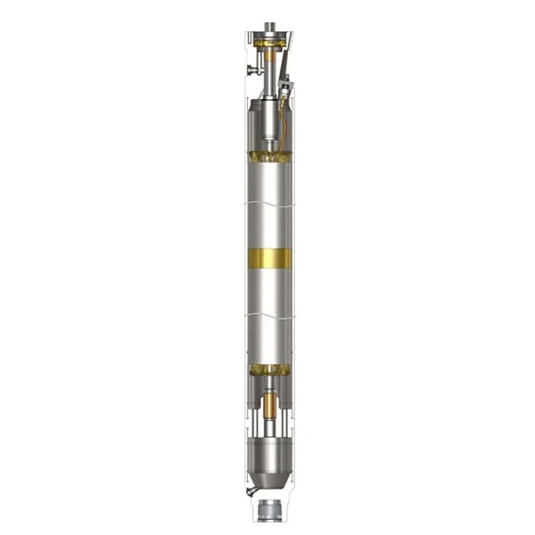 submersible pump for high temperature deep wells