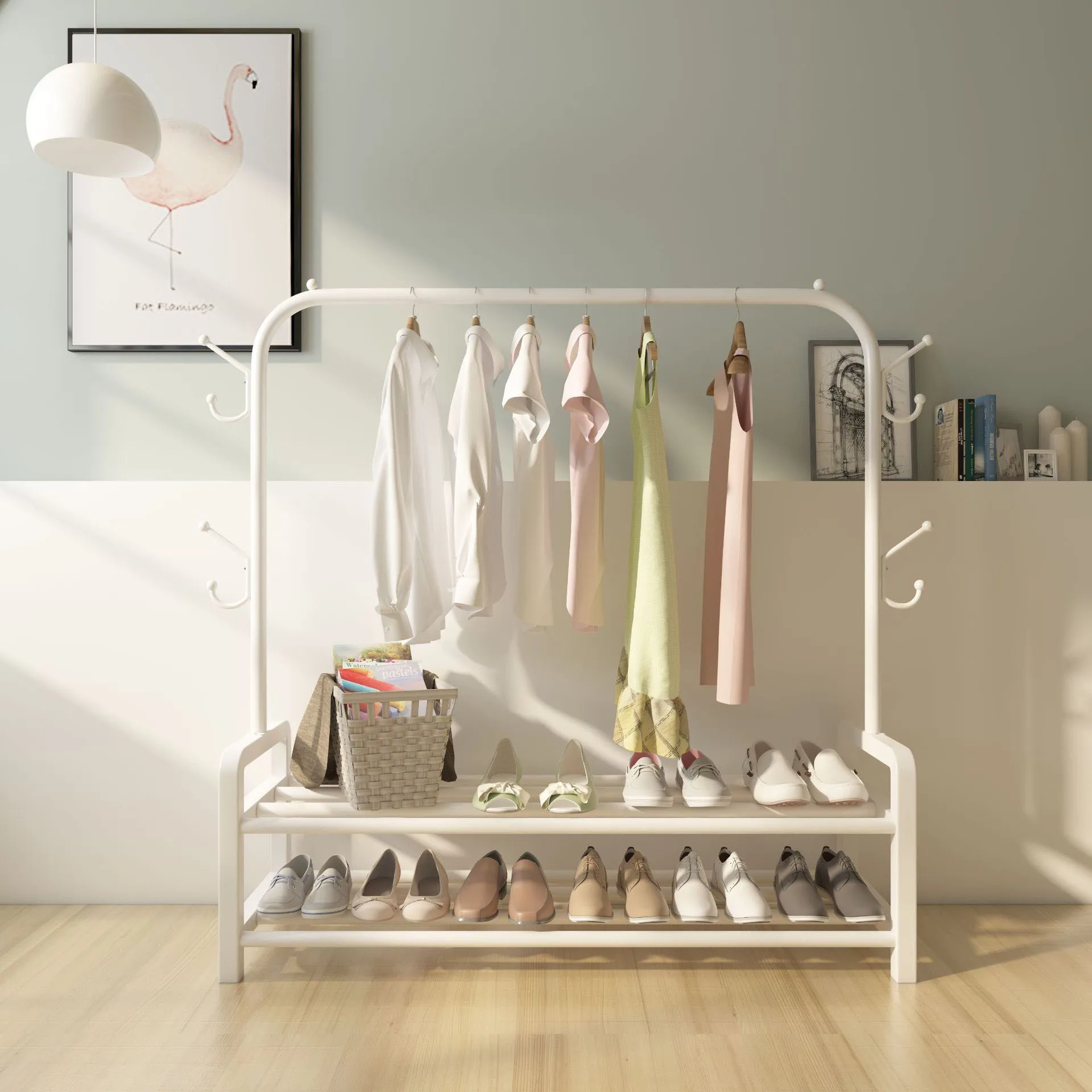 Hot-selling Non-slip New Type Top Sale Popular Standing Display Domestic Clothes Dryer Display Foldable Rack