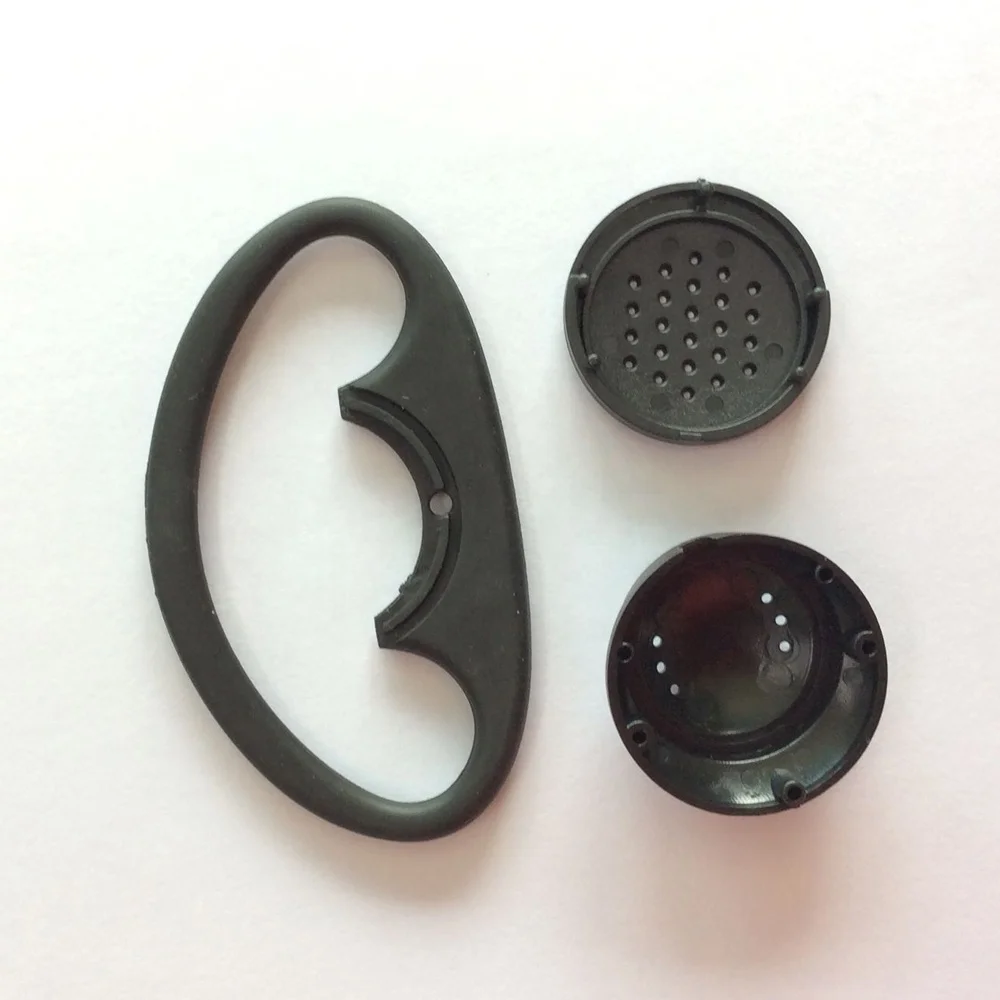 3Kits Plastic Parts For D Shape Earphone