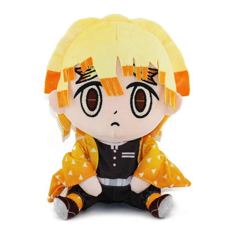 Фигурка аниме «Убийца демонов» Kimetsu No Yaiba Kamado Tanjirou Nezuko Zenitsu Kyoujurou фигурка плюшевая детская игрушка подарок 20 см
