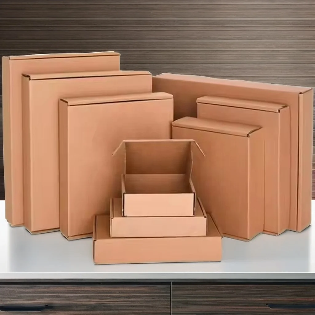 Top Grade Corrugated Board Gift Box for Clothes Shoes Perfume Socks-Custom Printed UV Finish Matte Foil
