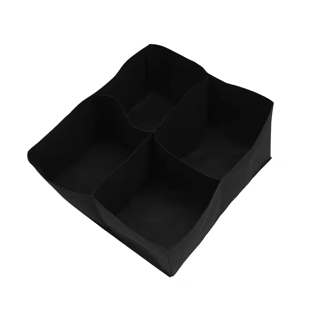 DD2557  Felt Cloth Planting Bag Black Fabric Grow Bag Bowl Vegetable Plant Grow Non-woven Nutrition Bag Multi-grid Nursery Pot