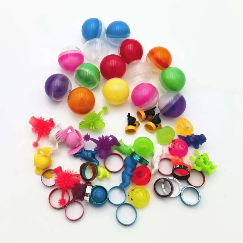 Cheap Wholesale Assorted Plastic Mini Insect Ring Small Kids Toy For 32mm Gashapon Capsule Toy Promotional Gift