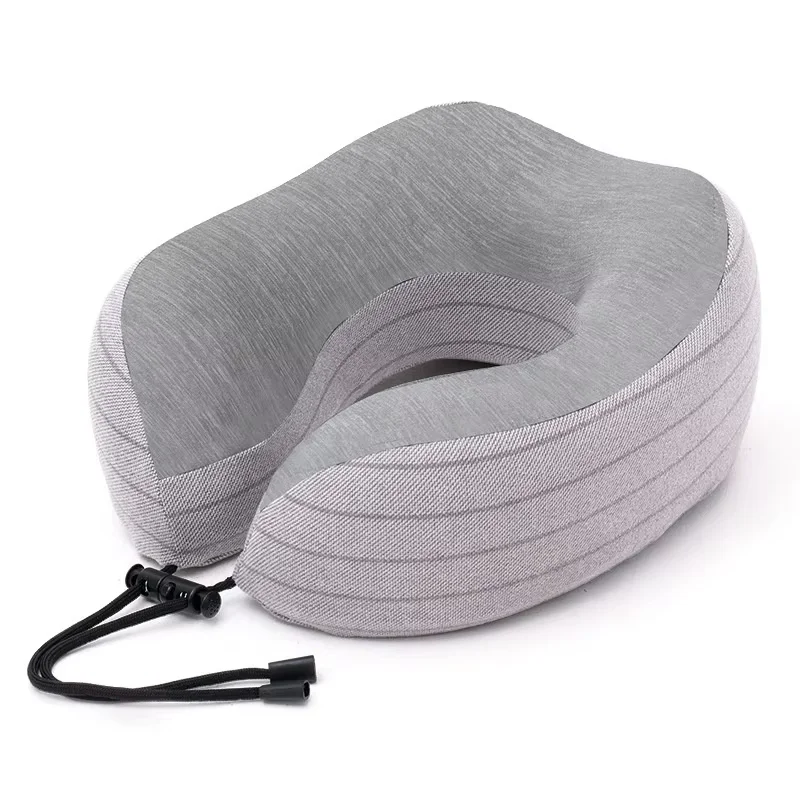 JYM Hot Wholesale Cool Travel Portable U-Shape Memory Foam Travel Neck Pillow for Airplanes