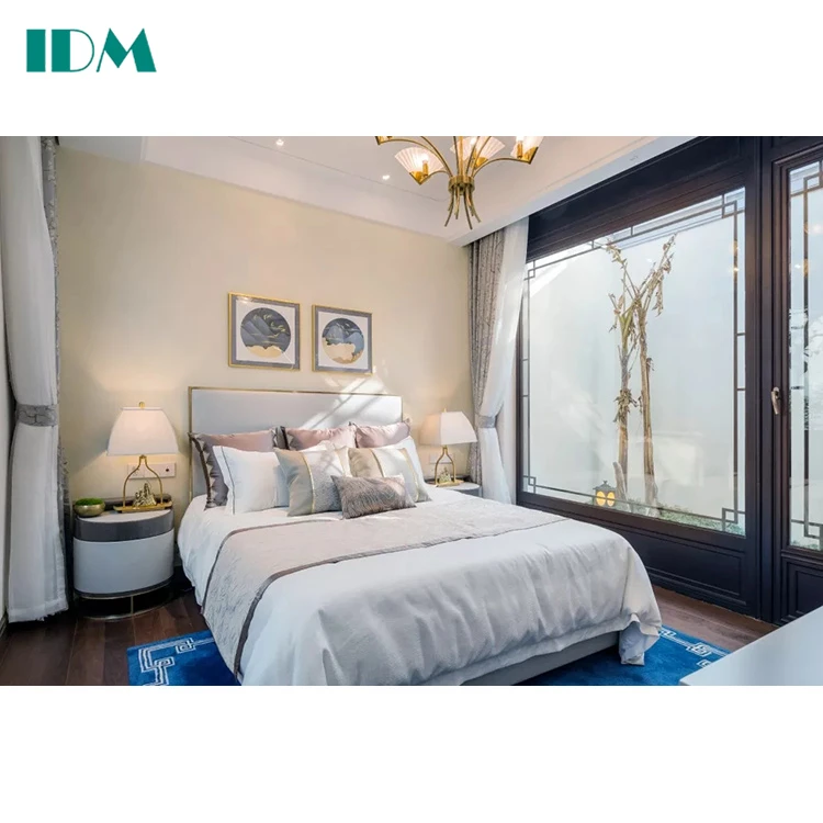 IDM-064 Custom High Quality 3 Bedroom Sets Villas Project Furniture, Prefabricated Modern Villas For Sale